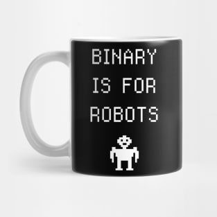 Binary Is For Robots | Funny Non-Binary Gender Identity Mug